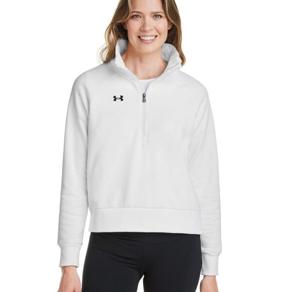 P13 DTF - Women's Under Armour Rival Fleece Quarter-Zip Pullover Thumbnail